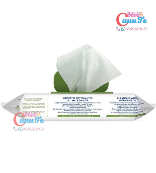 Lingettes Nettoyantes A L’huile D’olive 50 Unités-Mustela – Image 2