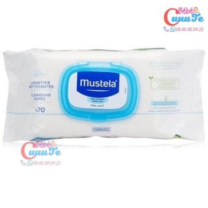 Lingettes Nettoyantes Peau Normale 70 Unités-Mustela