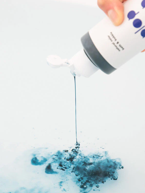Bain moussant coloré naturel Plop Plop - Ocean Blue