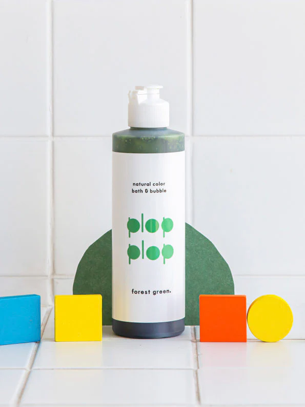Bain moussant coloré naturel Plop Plop - Forest Green – Image 2