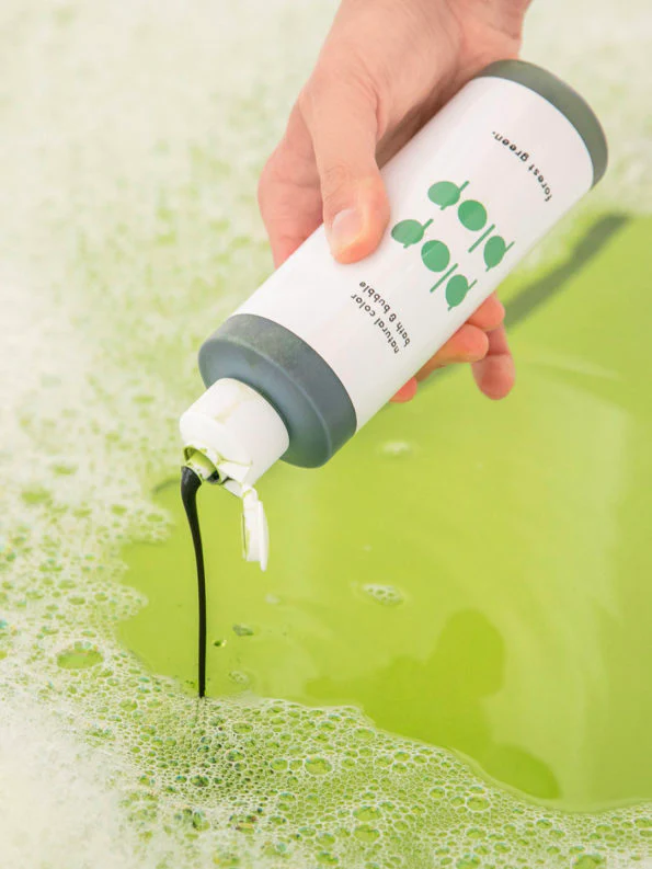 Bain moussant coloré naturel Plop Plop - Forest Green