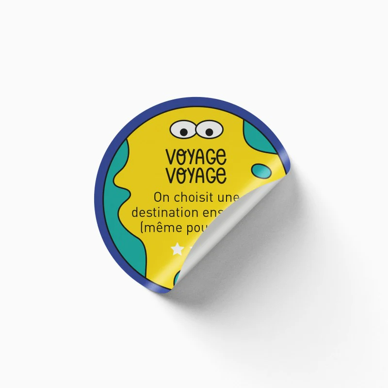 Affiche et autocollants - Nos défis week-end – Image 3