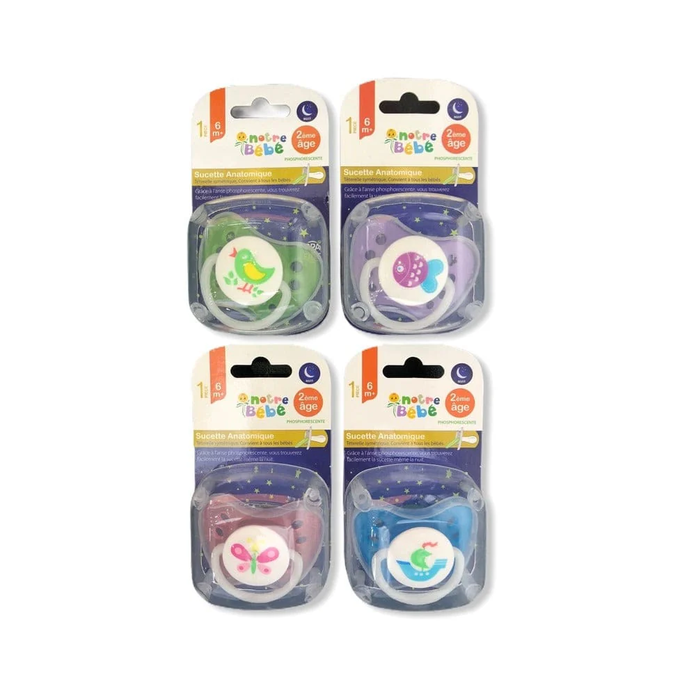 Notre bebe Sucette Anatomique 2er age 6m+
