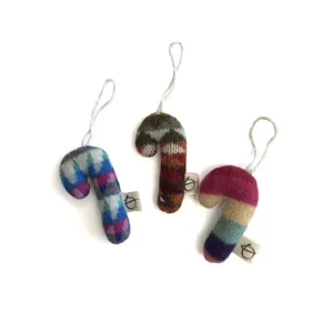 Canne en bonbon ornements (à l'unité)