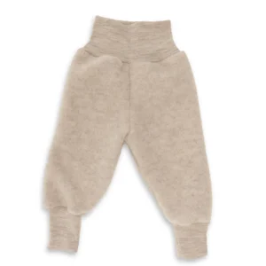 Pantalon chaud en polaire de mérinos  - Sable mélange
