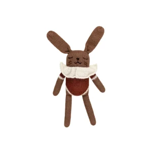 Petit lapin en tricot - Maillot sienne