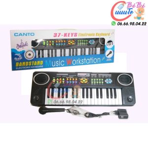 Piano électronique 37 touches avec micro et radio FM