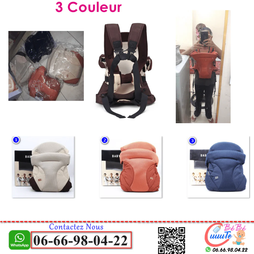 Porte-bébé 4 positions soft baby carrier – Image 5