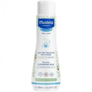Lait De Toilette Bio Sans Rinçage 200ml-Mustela