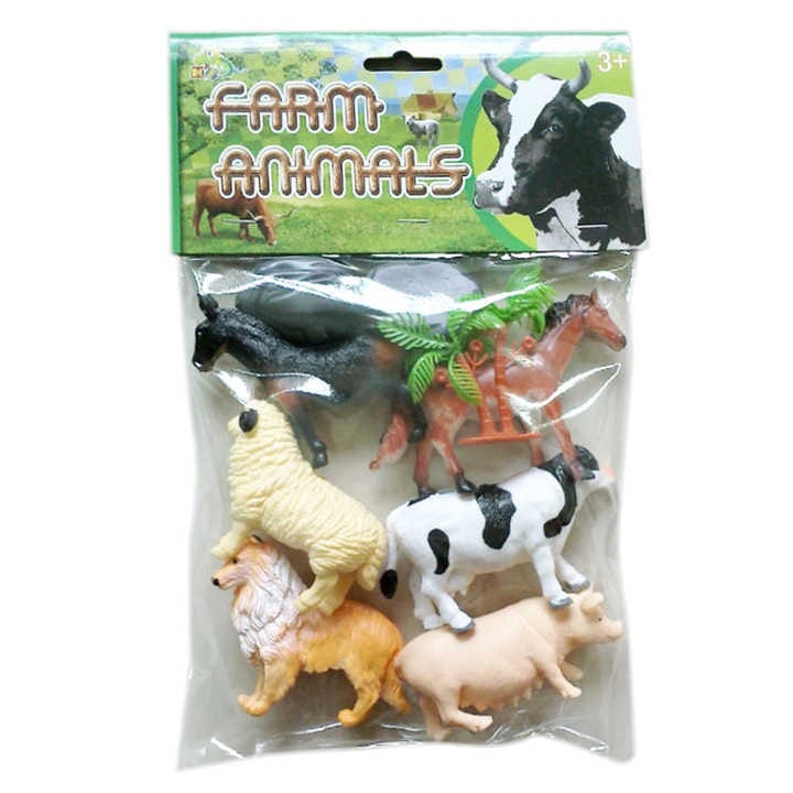 Set de 6 Animaux de la Ferme Réalistes – Image 2