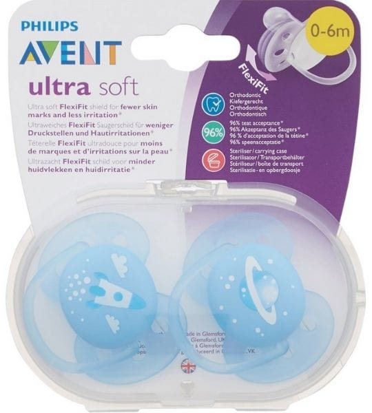 SUCETTE ORTHODONTIQUE 0-6 M AVENT