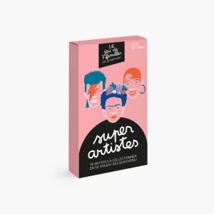 Jeu questionnaire des 7 familles - Super Artistes