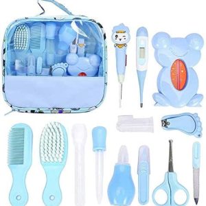 Trousse complète de soin pour bébé, 13 accessoires