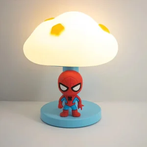 🕷️ Veilleuse LED Spider-Man – Lampe Rechargeable USB 💡