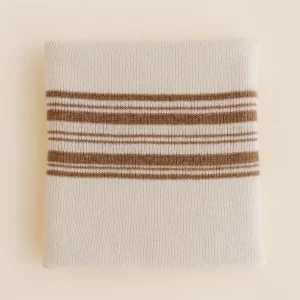 Couverture de mérinos Gilbert - Noisette